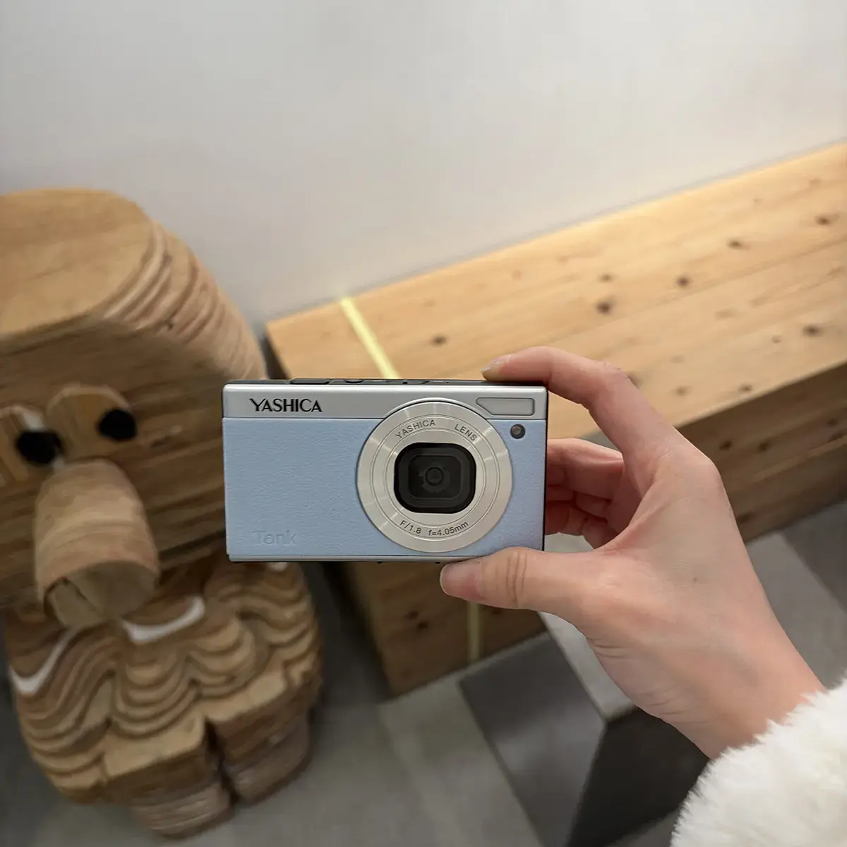 Чехол для камеры Yashica Tank синий Photo 10