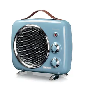 Ariete Vintage ventilatora sildītājs 2000W, regulējams termostats, zils