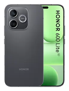 Смартфон Honor 600 Lite, 6.6-дюймовый дисплей, 8 ГБ ОЗУ, 256 ГБ ПЗУ, 108 Мп двойная камера, 5G, Android 16.0, черный
