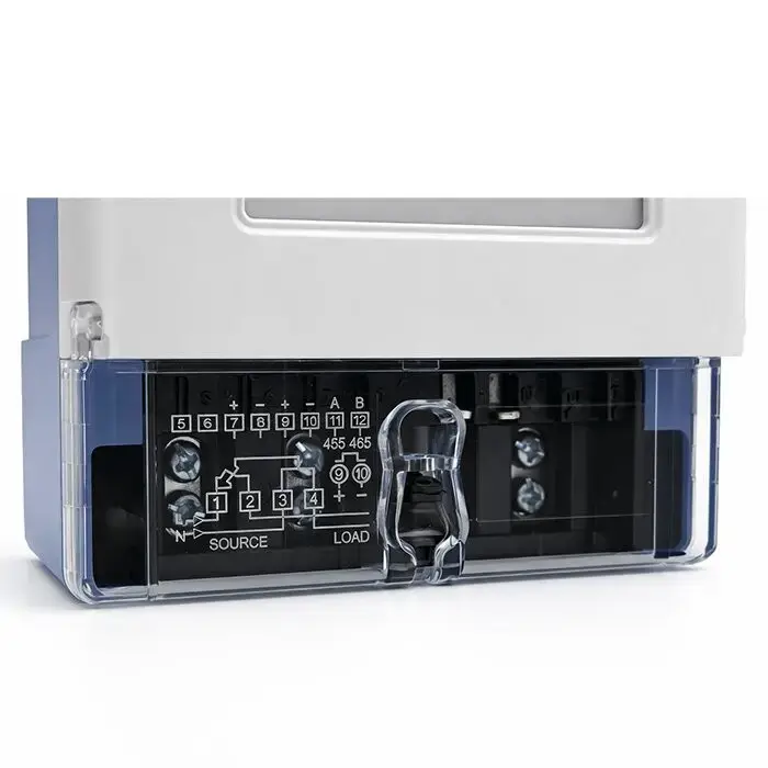 Qoltec vienfāzes elektroenerģijas skaitītājs 230V 60A Photo 5