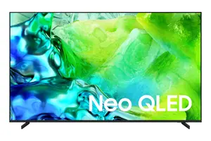 Телевизор Samsung QE55QN80H 55 дюймов 4K Ultra HD Neo QLED Smart TV с Wi-Fi, Motion Xcelerator и тюнером DVB-T2/C/S2, черный
