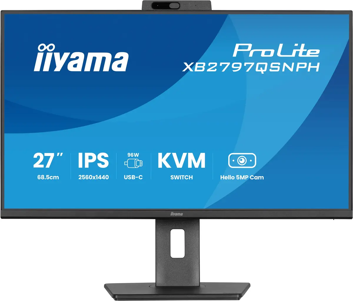 iiyama ProLite XB2797QSNPH-B1 27 collu QHD IPS monitors Photo 3