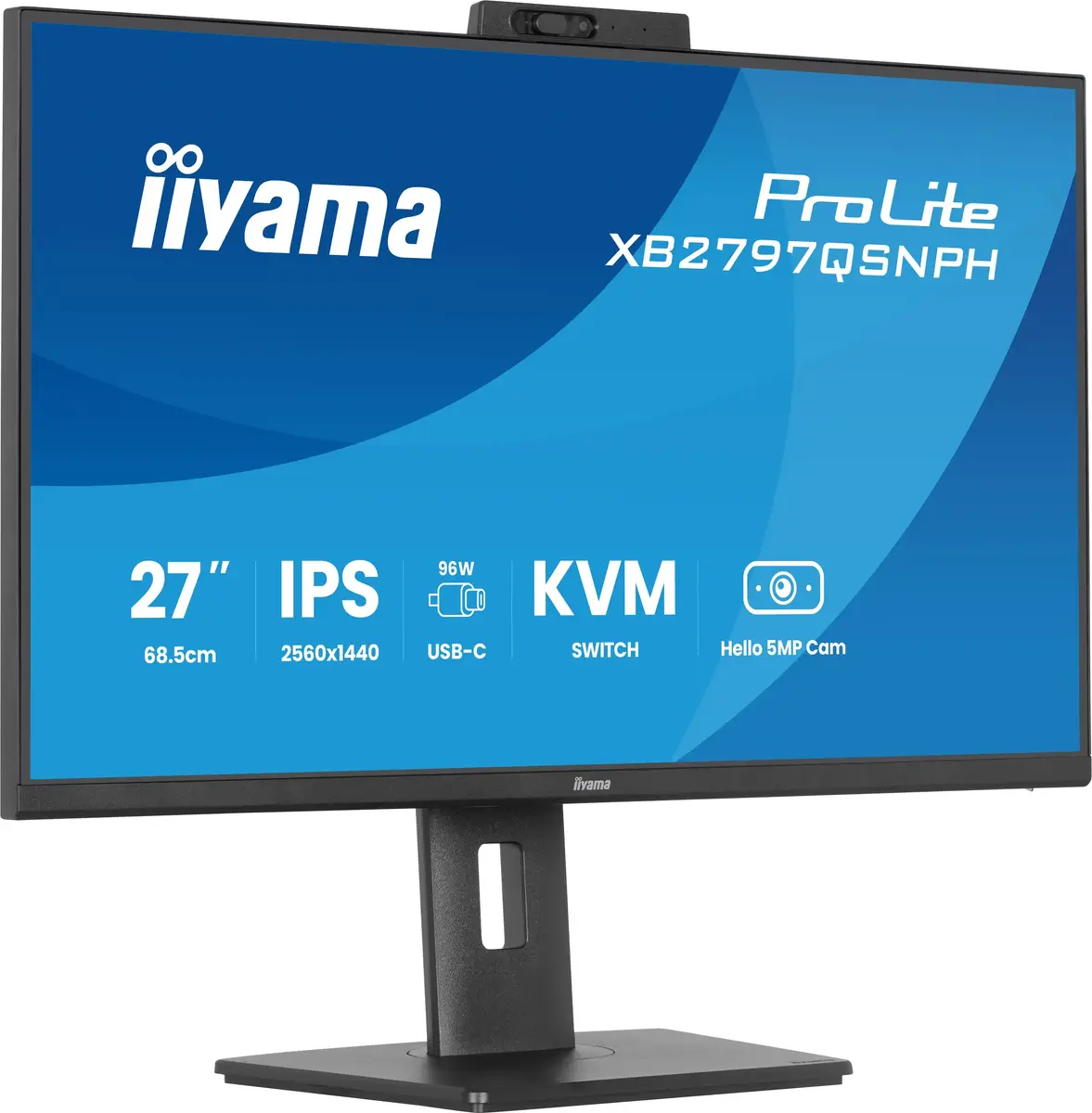 iiyama ProLite XB2797QSNPH-B1 27 collu QHD IPS monitors Photo 5