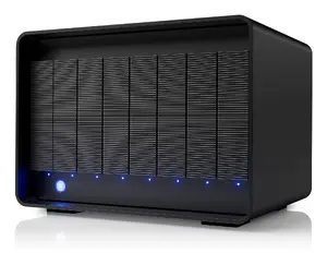 LaCie 8big Pro5 Desktop Disk Array 128 TB Black with 8 HDD bays and Thunderbolt 5