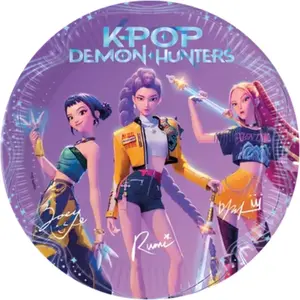 Бумажные тарелки Procos K-Pop Demon Hunters