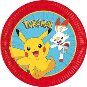 Бумажные тарелки Procos Pokemon 98391