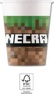 Procos Minecraft Party Paper Cups 95442