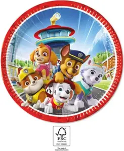 Бумажные тарелки Procos Paw Patrol 95597