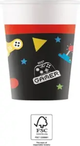 Бумажные стаканчики Procos Gaming Party 93771