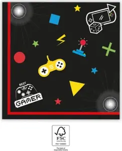 Procos Gaming Party 2-Ply Paper Napkins