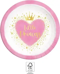 Бумажные тарелки Procos My Little Princess