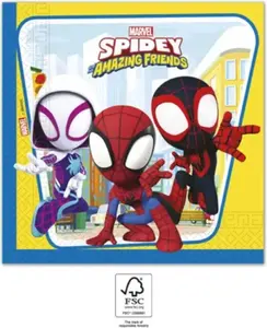 Procos Marvel Spider-Man 2-Ply Paper Napkins