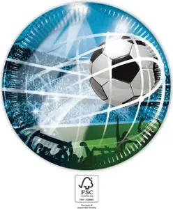 Procos Football Party Paper Plates 93744