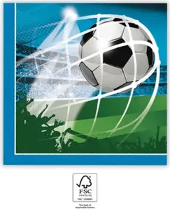 Procos Football Party Two-Ply Paper Napkins
