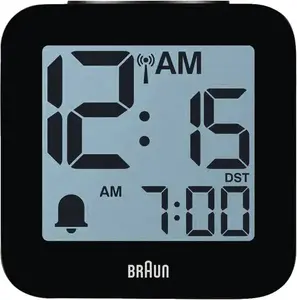 Радиоуправляемые часы Braun BC25BP-DCF с ЖК-дисплеем