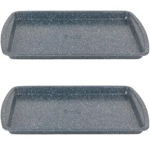 Russell Hobbs RH03858 Nightfall Stone Baking Tray 2 Pack