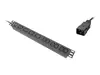 Lanberg 19" 1U 16A Rack Power Distribution Unit PDU-04I1906I-0200-C20-BK Photo 7