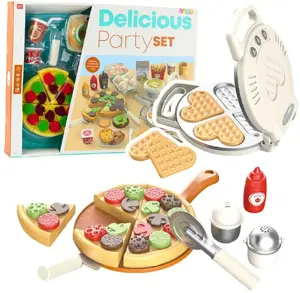 Игровой набор LEANToys Вафли и Пицца с аксессуарами для детей