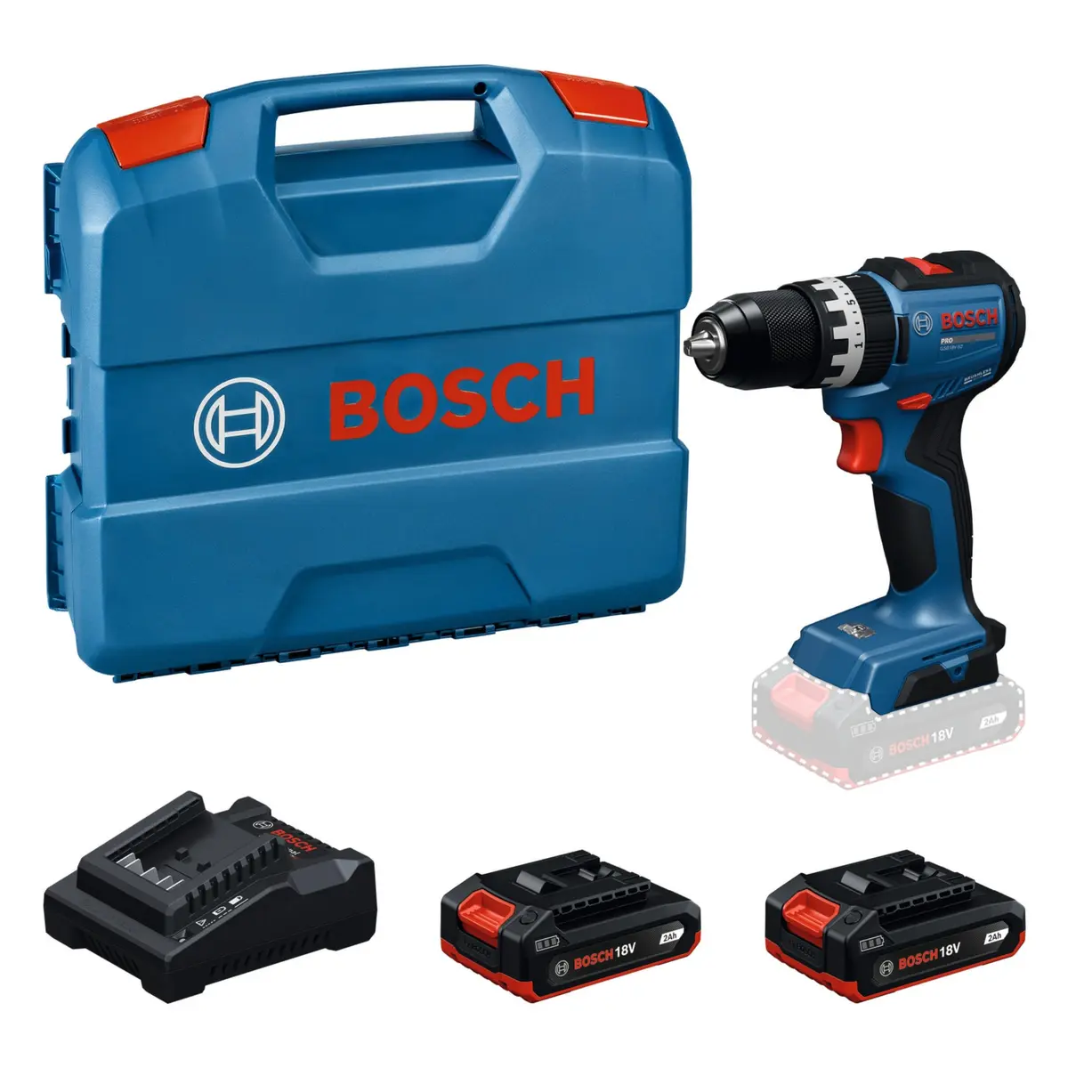 Bosch GSB 18V-52 akumulatora triecienurbjmašīna-skrūvgriezis ar