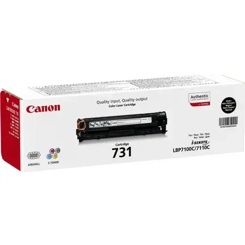 Canon CRG 731 Black Toner Cartridge Photo 2