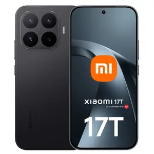 Viedtālrunis Xiaomi 17T, 6.59 collu displejs, MediaTek Dimensity 8500 Ultra, 12GB RAM, 512GB atmiņa, 50MP trīskāršā kamera, 6500mAh akumulators, melns