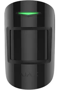 Ajax MotionProtect Wireless Passive Infrared PIR Motion Sensor, Black
