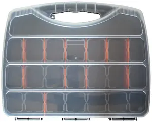 Axing BZU 60-00 Equipment Storage Case, Black and Transparent