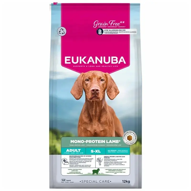 Eukanuba Mono Protein sausā barība pieaugušiem