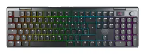 CHERRY XTRFY MX 10.1 Wireless Mechanical Gaming Keyboard, Full-size, RGB LED, QWERTY UK Layout, Black