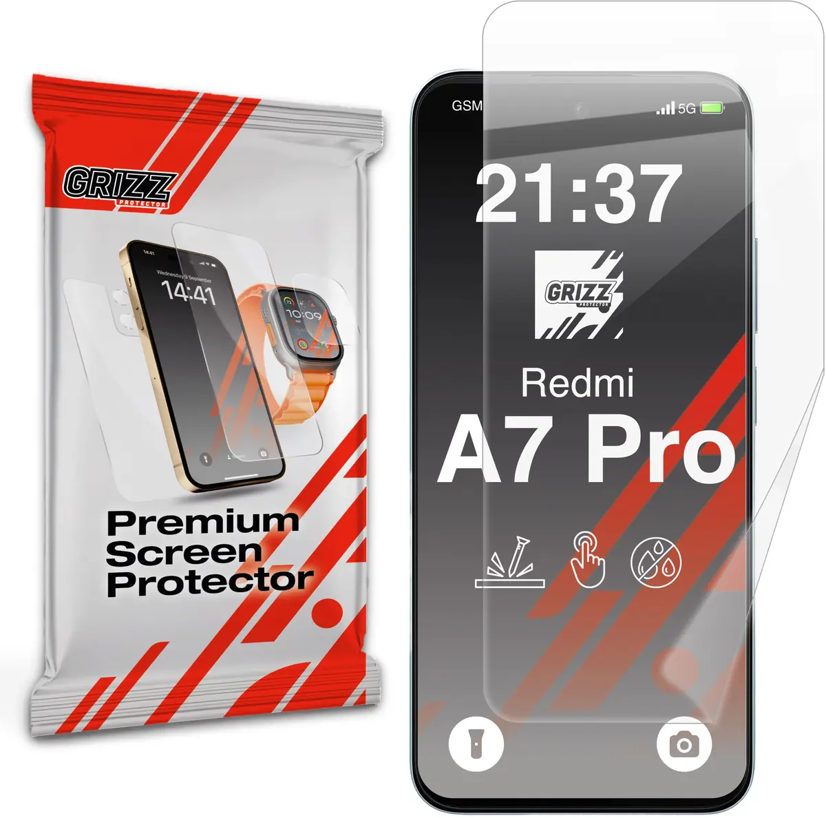 GrizzGlass CeramicFilm keramikas ekrāna aizsargplēve Xiaomi