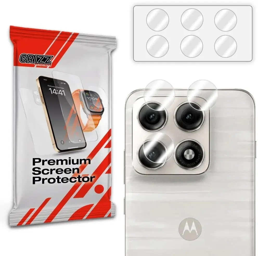 GrizzGlass HybridGlass kameras objektīva aizsargstikls Motorola