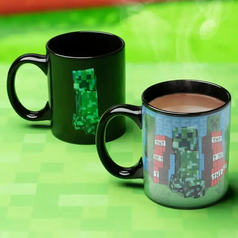 Paladone Minecraft Creeper Heat Change Mug 300ml Photo 3