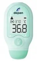 Duronic DET-3022 2-in-1 bezkontakta infrasarkanais termometrs pierei un objektiem
