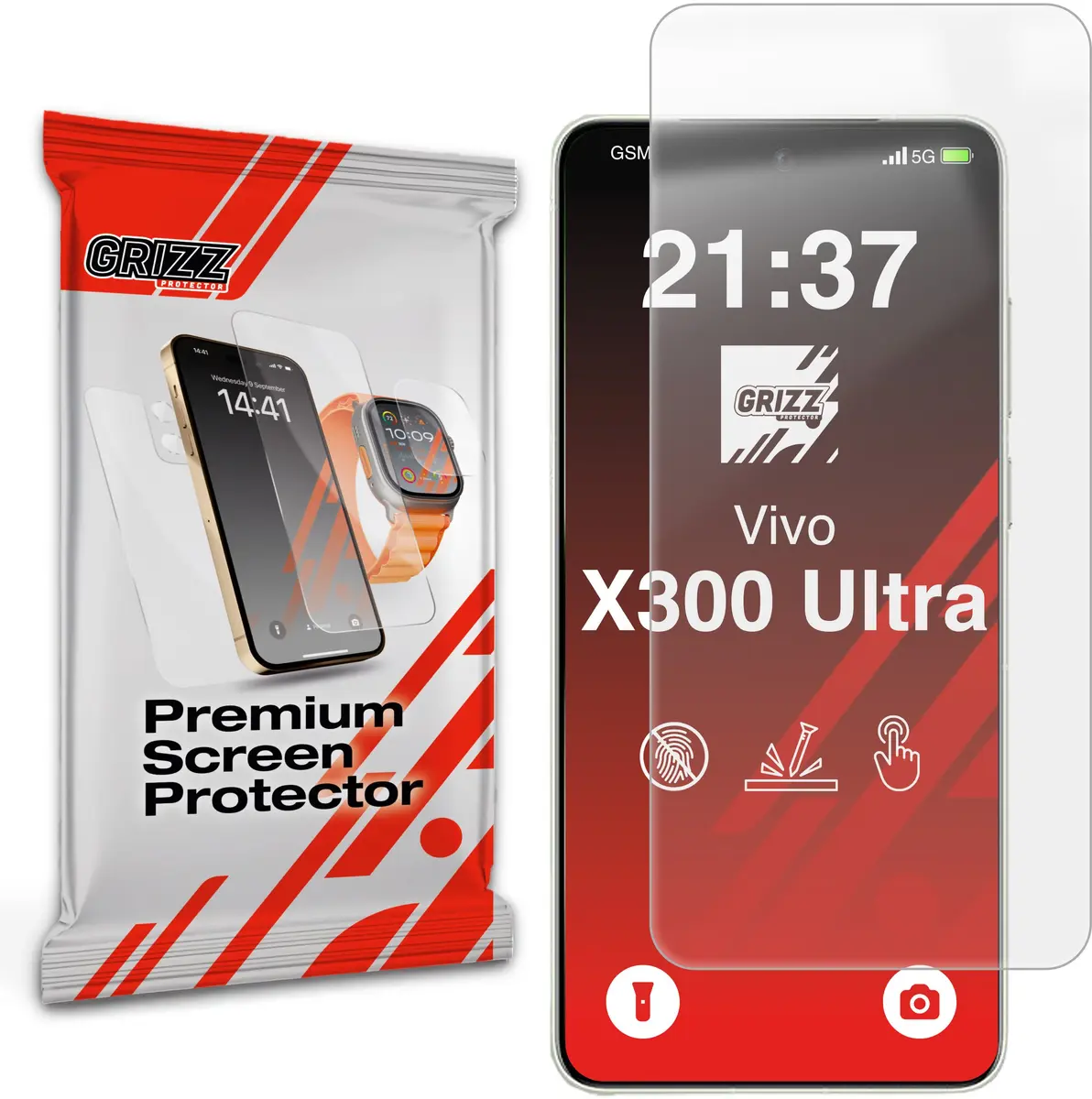 GrizzGlass PaperScreen matēta ekrāna aizsargplēve Vivo