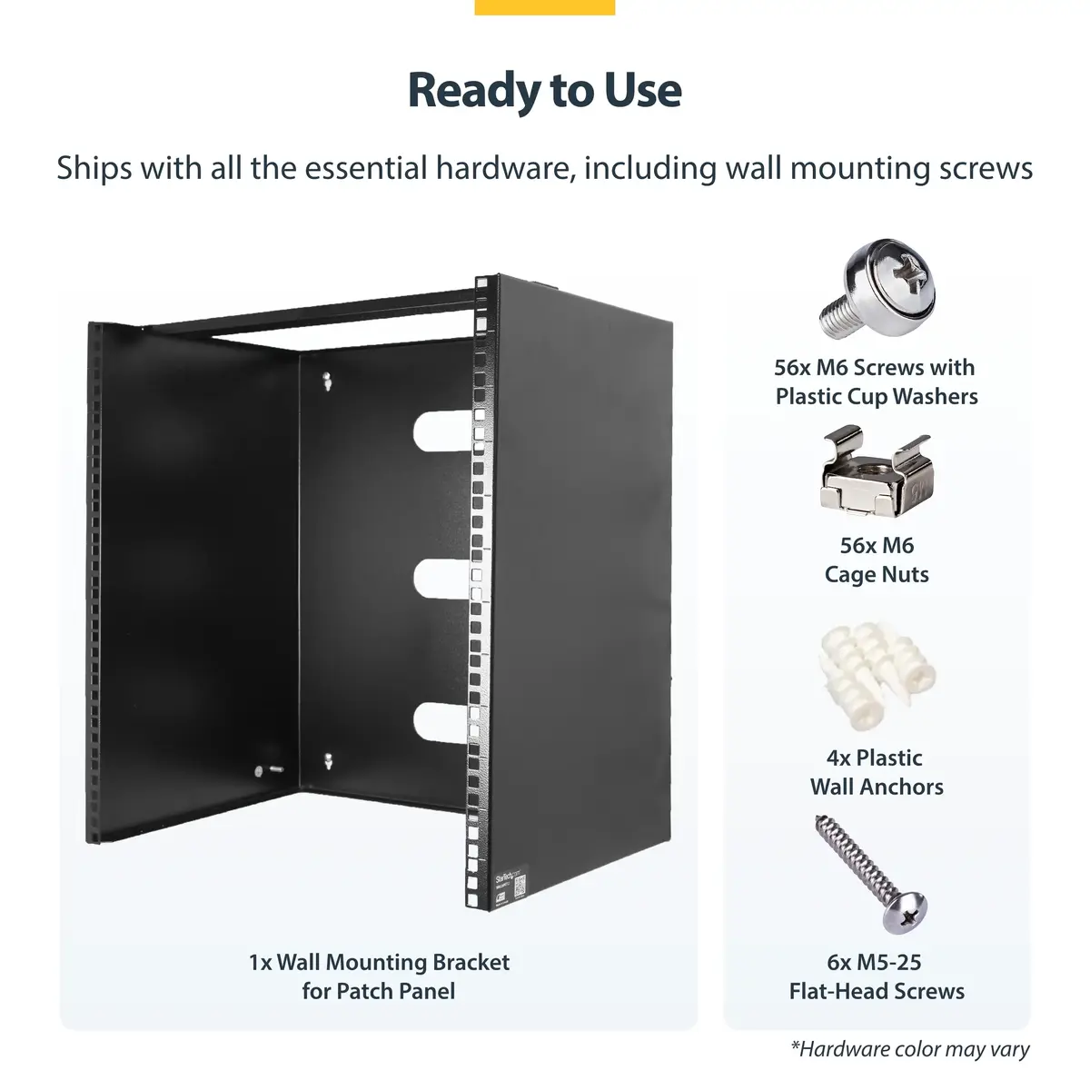 StarTech 14U Wall Mount Network Rack RACK-14U-14-BRACKET Photo 9