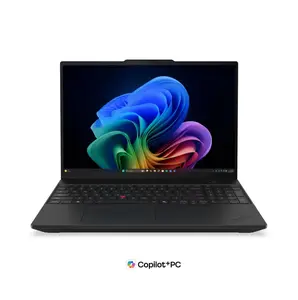 Lenovo ThinkPad T16 G5 Intel | Black | 16 " | IPS | WUXGA | 1920 x 1200 pixels | Intel Core Ultra 5 | 325 | 16 GB | LPCAMM2 LPDDR5X | Solid-state drive capacity 512 GB | Intel Graphics | Windows 11 Pro | 802.11be | Bluetooth version 5.4 | Keyboard language English | Keyboard backlit | Warranty 36 month(s) | Battery warranty 12 month(s)