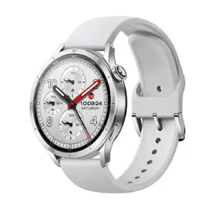 Умные часы Xiaomi Watch S5 46 мм, AMOLED-дисплей 1.48 дюйма, Bluetooth 5.4, водонепроницаемые, серебристые