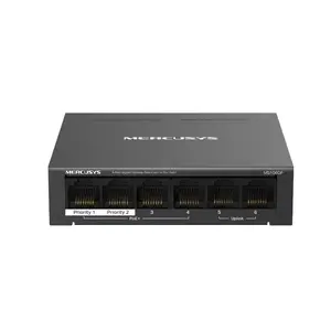 Mercusys MS106GP 6-Port Gigabit Desktop Switch with 4 PoE+ Ports