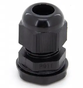 Agam PG 11 Cable Gland, IP68, Black, 5-10mm
