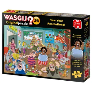 Jumbo Wasgij Original 36 puzle, 1000 gabaliņi