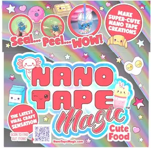 Usorteret Nano Tape Magic Classic Cute Food līmlente