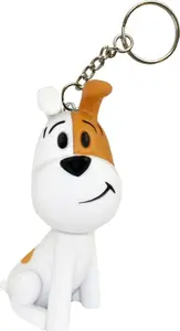 Papo Reksio Sitting Keychain Figure