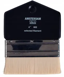 Кисть-флейц Artequipment Amsterdam серии 602, 4 дюйма, синтетический ворс