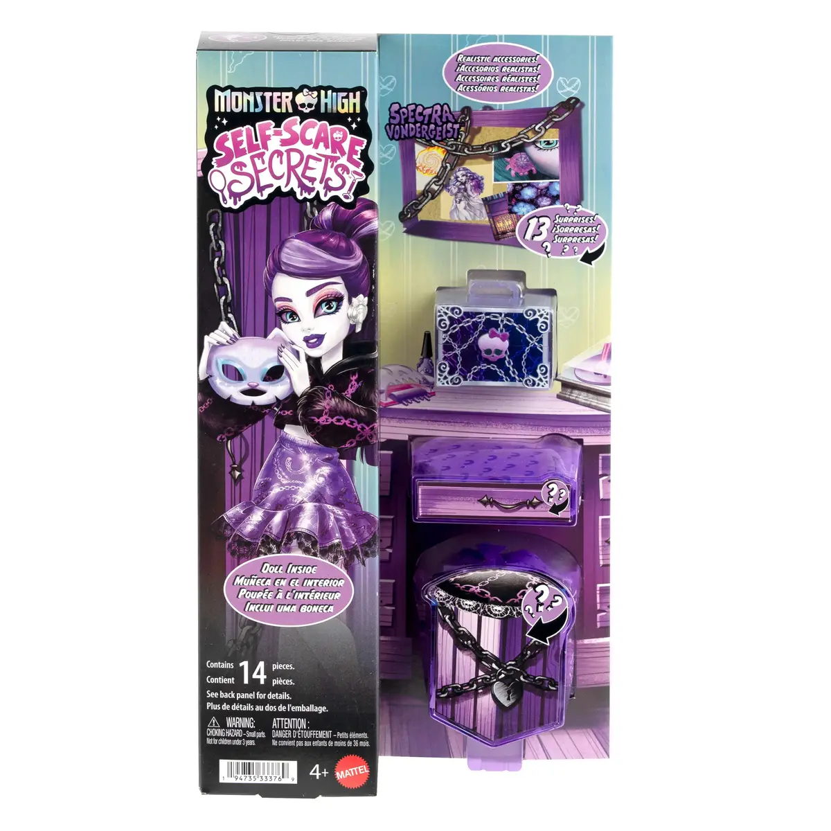Monster High Self-Scare Secrets Spectra Vondergeist lelle no Mattel Photo 6