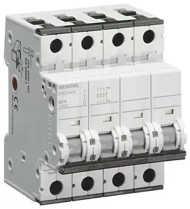Siemens 5TE2814-0 modulārais slēdzis, 4 polu, 125A, 400V
