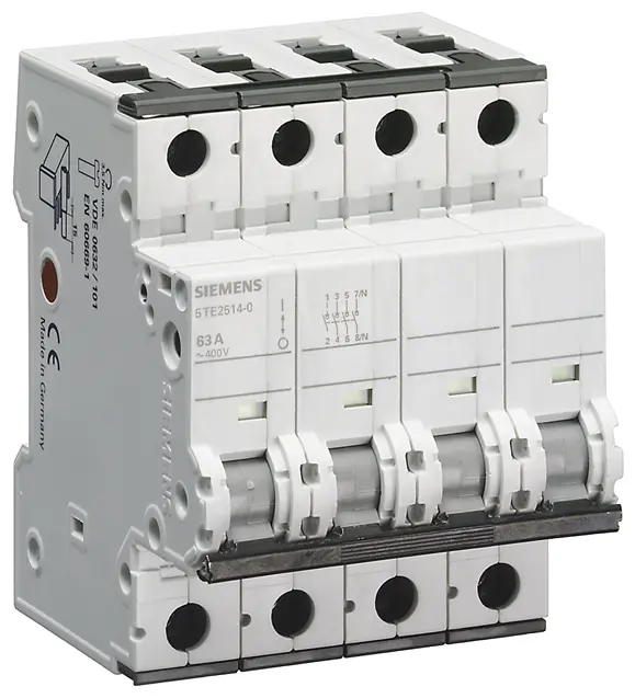 Siemens 5TE2814-0 Modulārais slēdzis 4 polu