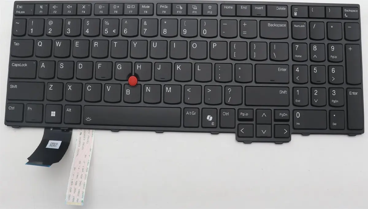 Lenovo mehāniskā klaviatūra ar izgaismojumu portatīvajam