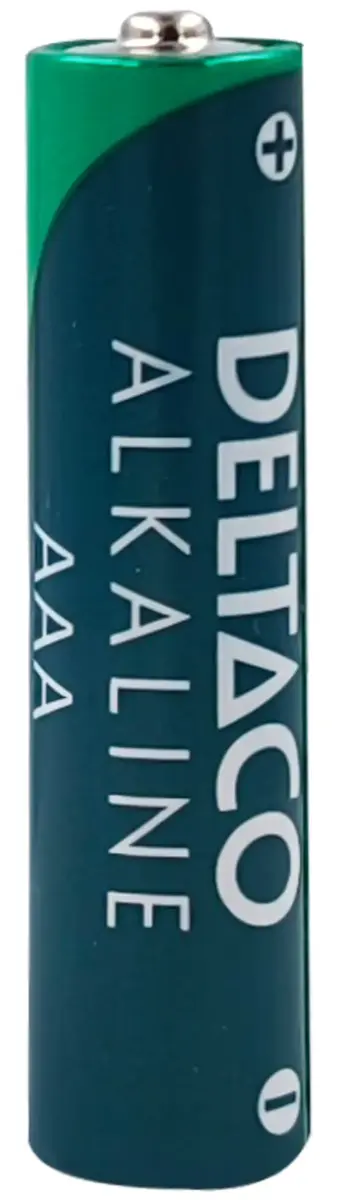 Deltaco LR03-4B AAA Alkaline Batteries 4-Pack Photo 2