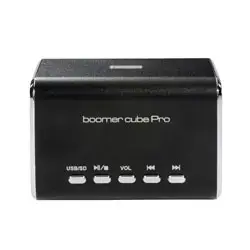 Портативная колонка Ultron Boomer cube Pro 6 Вт проводная черная