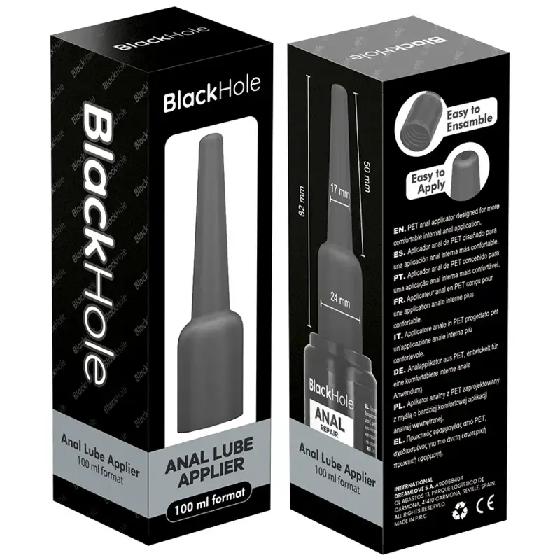 Аппликатор для анальной смазки Black Hole L 100 мл Photo 8